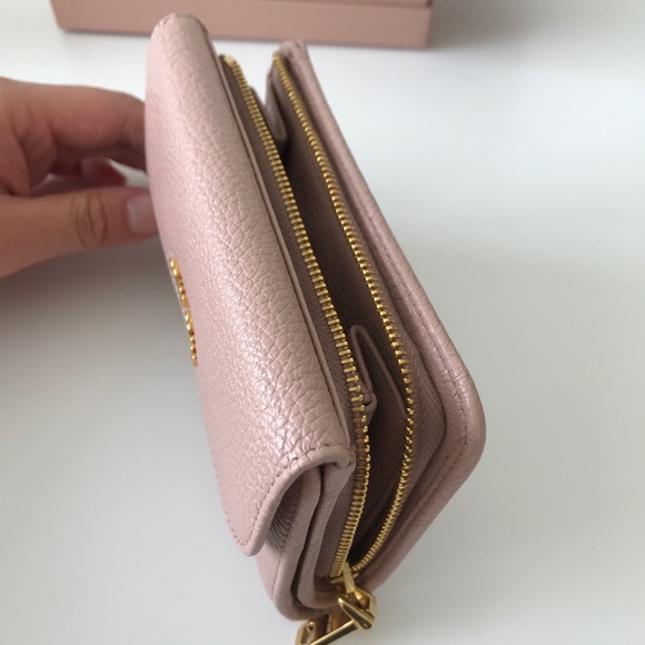 Miu Miu Madras Orchidea Wallet - Picture 5 of 6